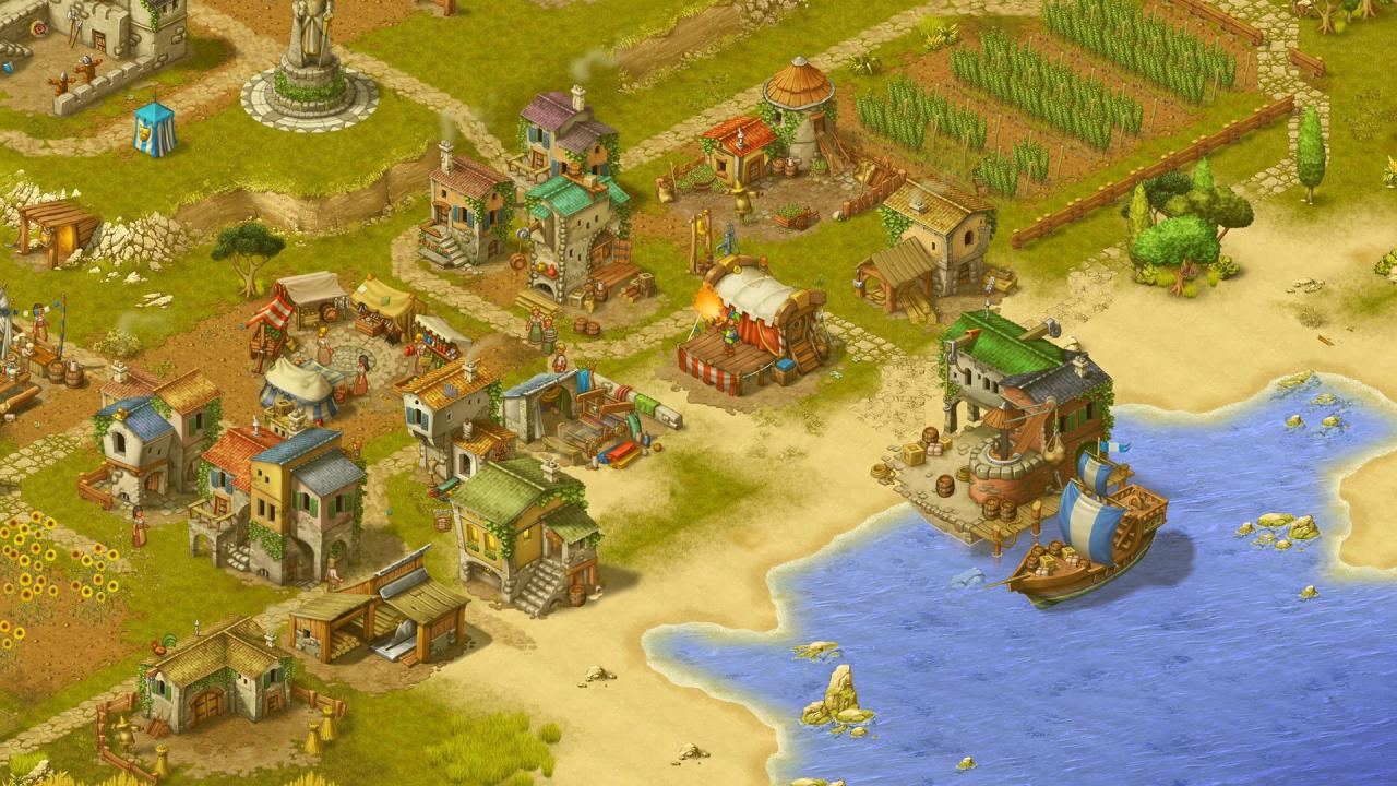 Townsmen - A Kingdom Rebuilt: The Seaside Empire DLC Steam CD Key 2.34 $