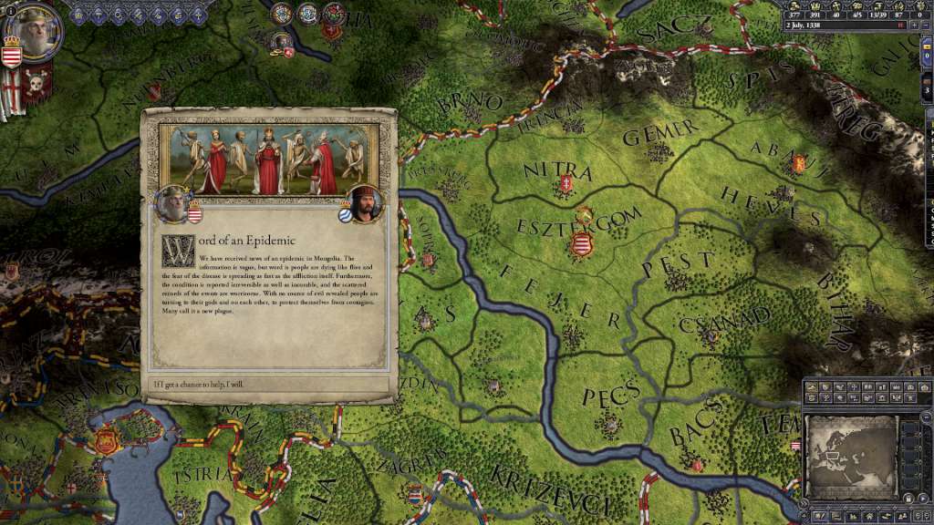 Crusader Kings II - The Reaper's Due Collection DLC RoW Steam CD Key 9.4 $