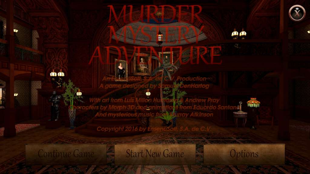 Murder Mystery Adventure Steam CD Key 1.39 $