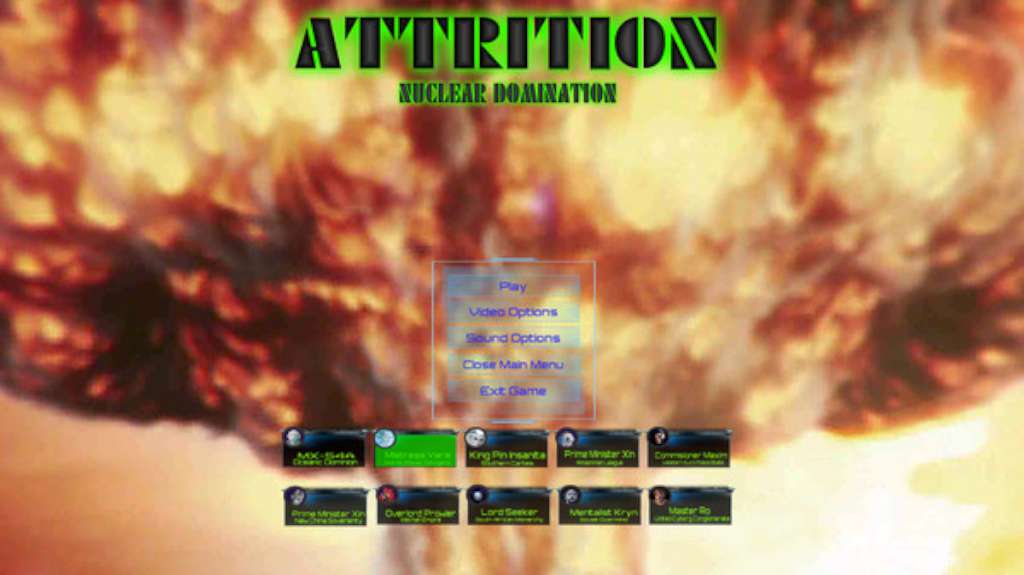 Attrition: Nuclear Domination Steam Gift 6.18 $