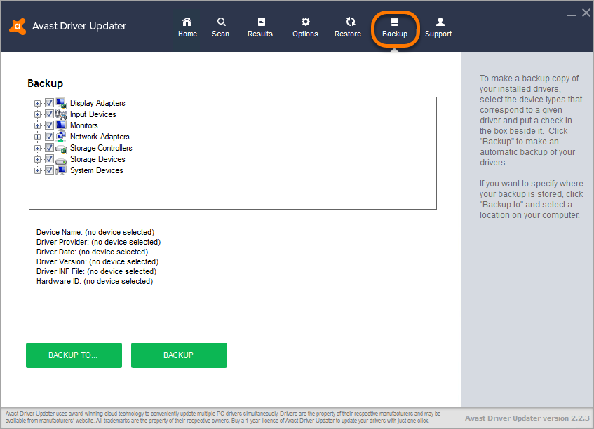 AVAST Driver Updater Key (2 Years / 1 PC) 10.24 $