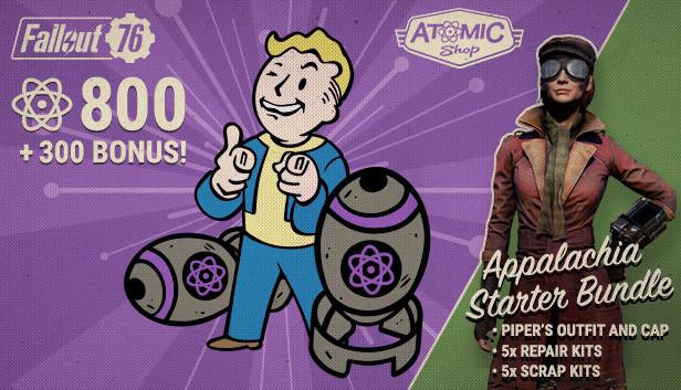 Fallout 76 - Appalachia Starter Bundle DLC Steam Altergift 10.51 $