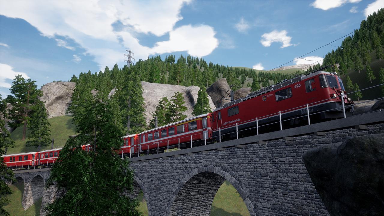 Train Sim World 2 - Arosalinie: Chur - Arosa Route Add-On DLC Steam Altergift 36.57 $