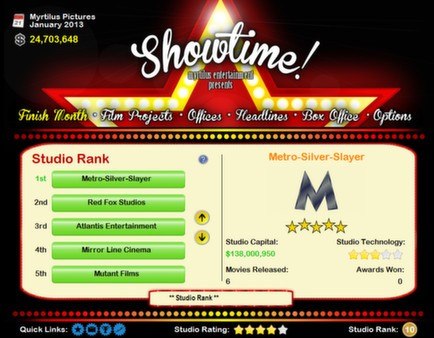Showtime! Steam CD Key 1.02 $
