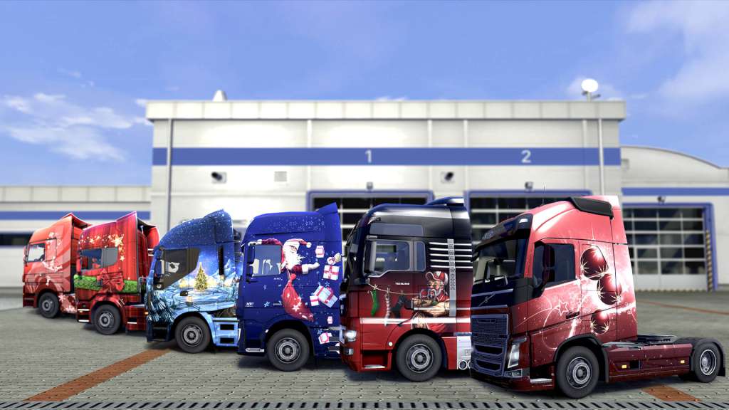 Euro Truck Simulator 2 - Christmas Paint Jobs Pack EU Steam CD Key 1.12 $