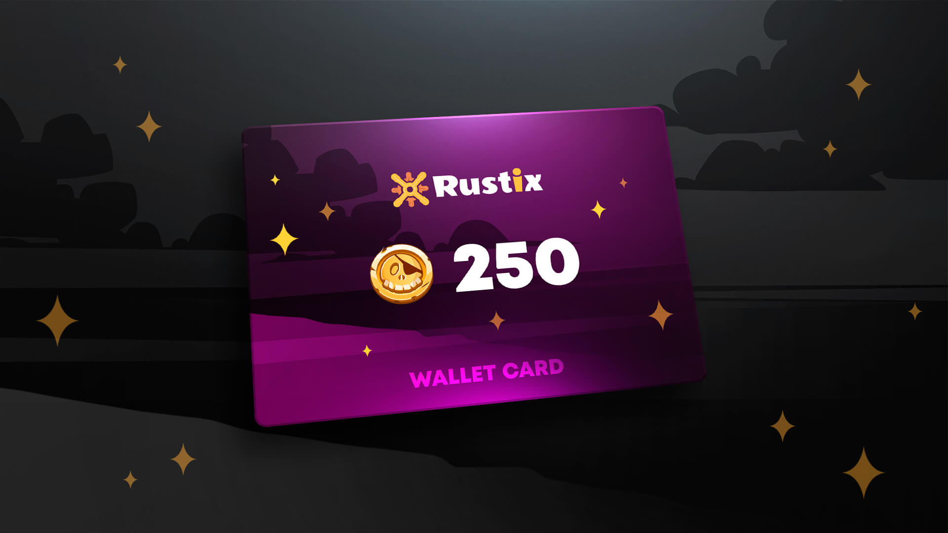 Rustix.io 250 USD Wallet Card Code 274.57 $