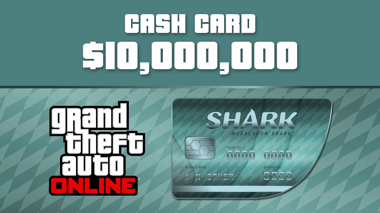 Grand Theft Auto Online - $10,000,000 Megalodon Shark Cash Card PC Activation Code EU 25.07 $
