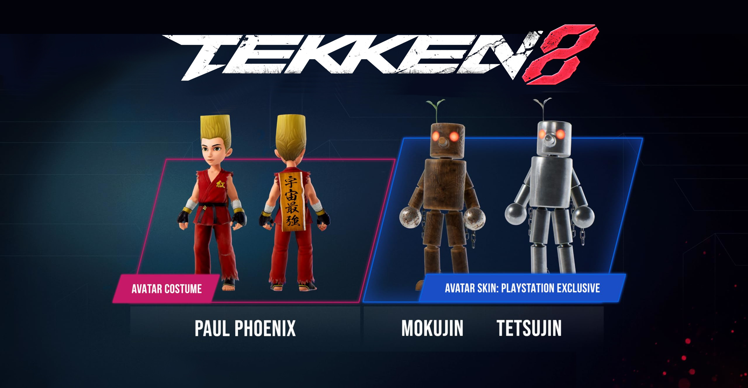 TEKKEN 8 - Pre-order Bonus: Paul Pheonix Set + Mokujin & Tetsujin Skins DLC EU PS5 CD Key 0.68 $
