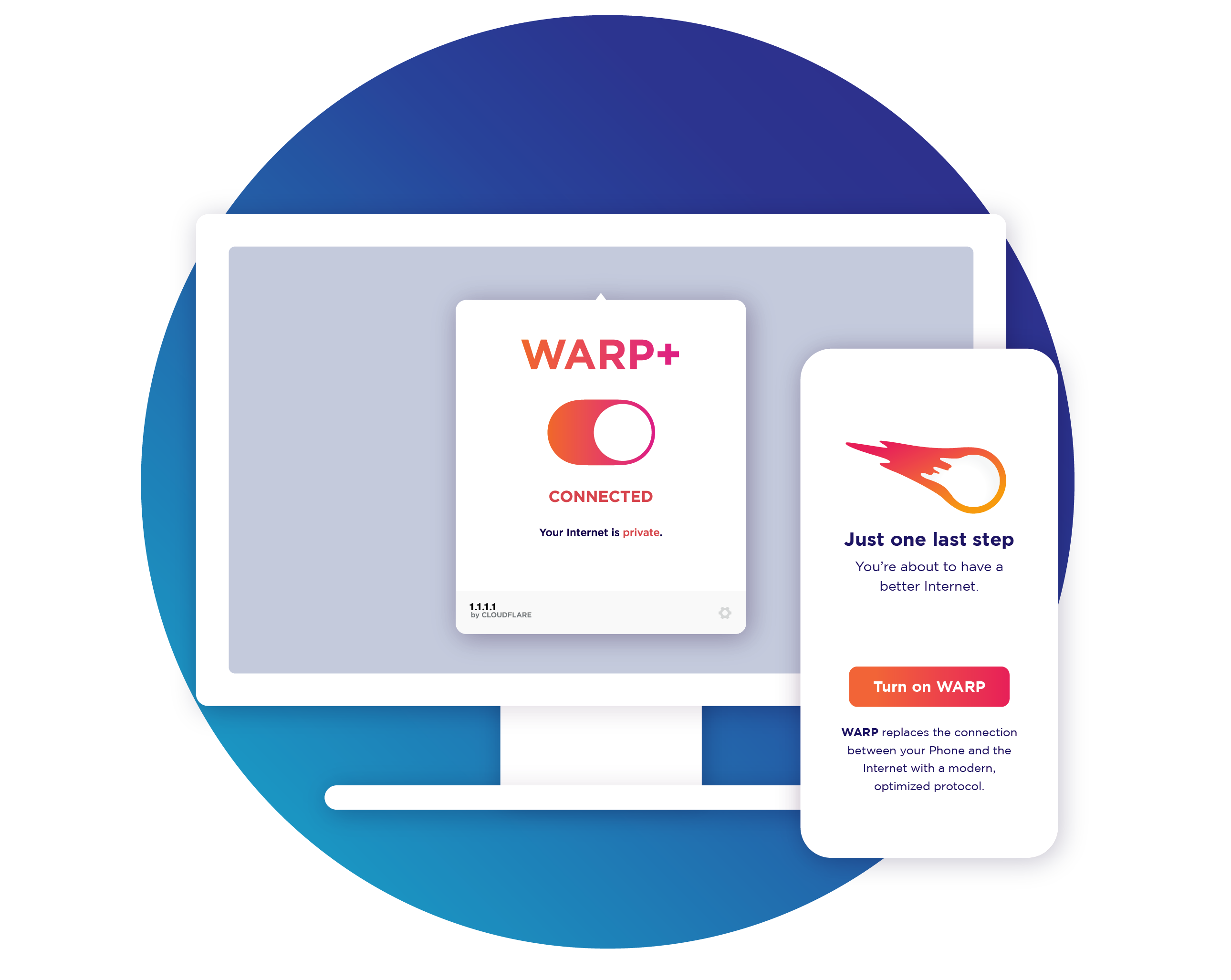 Cloudflare 1.1.1.1 WARP+ VPN Key (Lifetime / 12000 TB / 5 Devices) 1.64 $