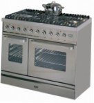 ILVE TD-90W-VG Stainless-Steel Virtuves Plīts