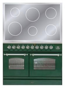 ILVE PDNI-100-MW Green Σόμπα κουζίνα φωτογραφία