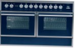ILVE QDC-120FRW-MP Blue Virtuvės viryklė