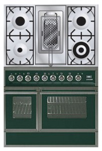 ILVE QDC-90RW-MP Green Кухонная плита Фото
