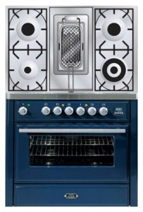ILVE MT-90RD-MP Blue 厨房炉灶 照片