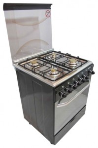 Fresh 60x60 ITALIANO black st.st. top Kitchen Stove Photo