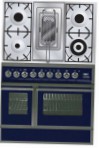 ILVE QDC-90RW-MP Blue 厨房炉灶