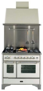 ILVE MD-100F-VG Red Kitchen Stove Photo