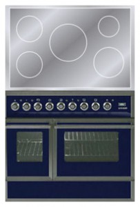 ILVE QDCI-90W-MP Blue Кухненската Печка снимка