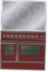 ILVE QDCI-90W-MP Red Virtuvės viryklė