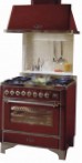 ILVE M-90B-VG Red Kitchen Stove