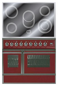 ILVE QDCE-90W-MP Red 厨房炉灶 照片