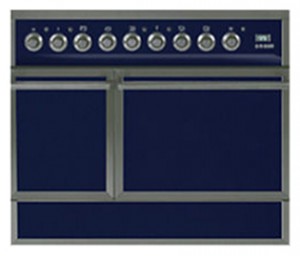 ILVE QDC-90F-MP Blue 厨房炉灶 照片