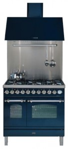 ILVE PDN-90B-VG Stainless-Steel Fogão de Cozinha Foto