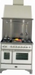 ILVE MD-100S-VG Red Kitchen Stove