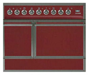 ILVE QDC-90R-MP Red Σόμπα κουζίνα φωτογραφία