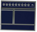 ILVE QDC-90R-MP Blue Fogão de Cozinha