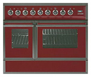 ILVE QDC-90FW-MP Red 厨房炉灶 照片