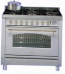 ILVE P-90BN-VG Stainless-Steel Kitchen Stove