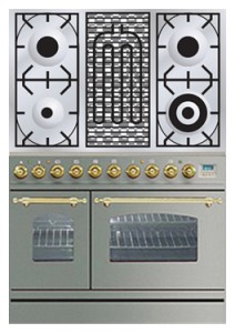 ILVE PDN-90B-MP Stainless-Steel Fogão de Cozinha Foto