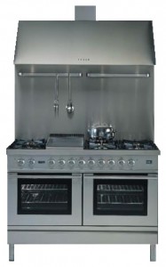 ILVE PDF-120S-VG Stainless-Steel Stufa di Cucina Foto