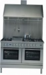 ILVE PDF-1207-VG Stainless-Steel Soba bucătărie