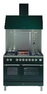 ILVE PDN-100R-MP Green Σόμπα κουζίνα φωτογραφία