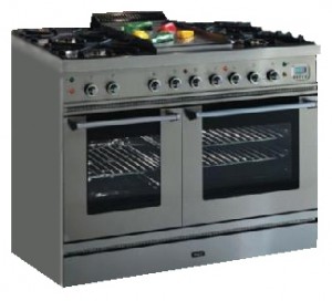 ILVE PDE-100-MP Stainless-Steel 厨房炉灶 照片