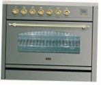 ILVE PN-90F-VG Stainless-Steel Virtuvės viryklė