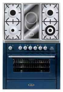 ILVE MT-90VD-VG Blue 厨房炉灶 照片
