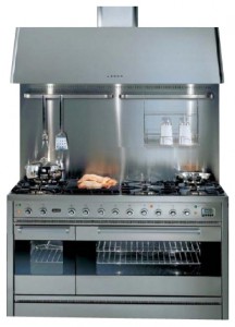 ILVE P-120B6L-VG Stainless-Steel اجاق آشپزخانه عکس