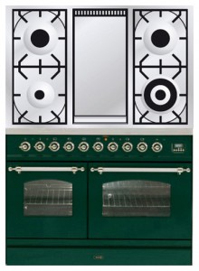 ILVE PDN-100F-VG Green Kalan sa kusina larawan