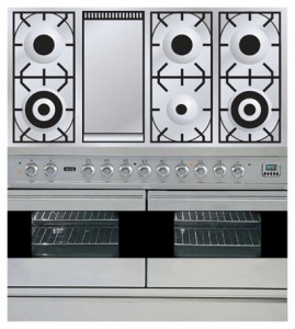 ILVE PDF-120F-VG Stainless-Steel Σόμπα κουζίνα φωτογραφία