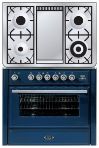 ILVE MT-90FD-E3 Blue Σόμπα κουζίνα φωτογραφία