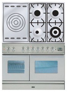 ILVE PDW-100S-VG Stainless-Steel Cuisinière Photo