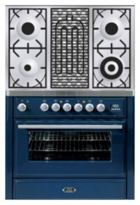 ILVE MT-90BD-E3 Blue Estufa de la cocina Foto