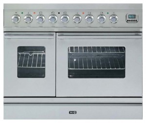 ILVE PDW-90-VG Stainless-Steel 厨房炉灶 照片