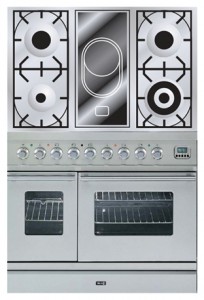 ILVE PDW-90V-VG Stainless-Steel Kitchen Stove Photo
