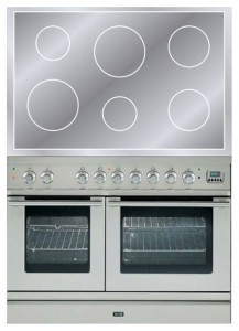 ILVE PDLI-100-MP Stainless-Steel Fogão de Cozinha Foto