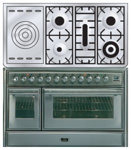 ILVE MT-120SD-E3 Stainless-Steel Кухонная плита Фото
