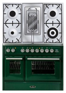 ILVE MTD-100RD-E3 Green Σόμπα κουζίνα φωτογραφία